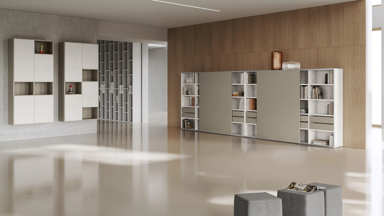 Libreria Infinity 01 di Colombini Office