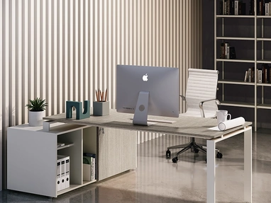 Scrivania Direzionale Loft Executive anello aperto di Colombini Office