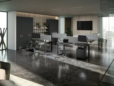 Scrivania Operativa Loft anello chiuso di Colombini Office