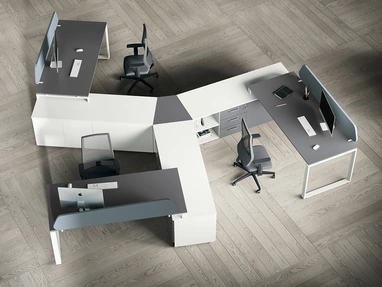 Scrivania Operativa Loft anello chiuso di Colombini Office