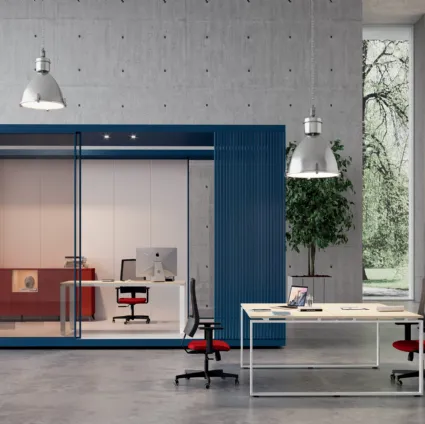 Scrivania Operativa Loft Underground 03 di Colombini Office