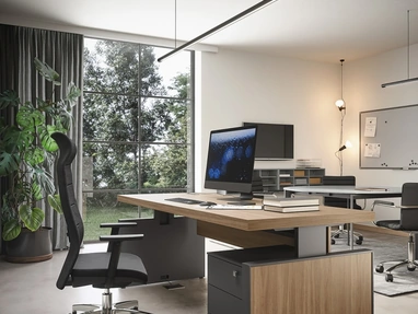 Poltrona Direzionale Montreal in tessuto di Cinquanta3