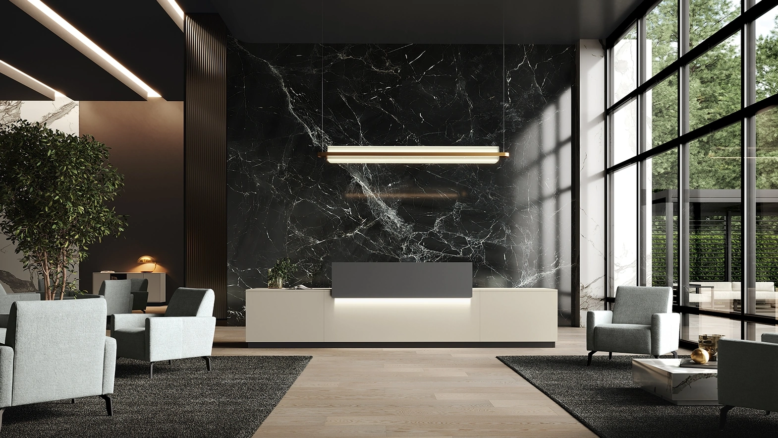 Reception Class 01 di Colombini Office