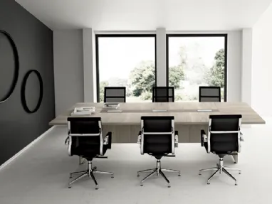 Seduta Operativa 11 in tessuto traspirante Nero di Colombini Office