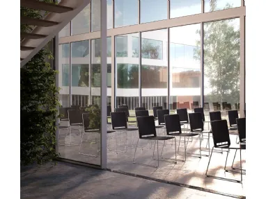 Seduta ospiti e attesa Kubika di Elleci Office
