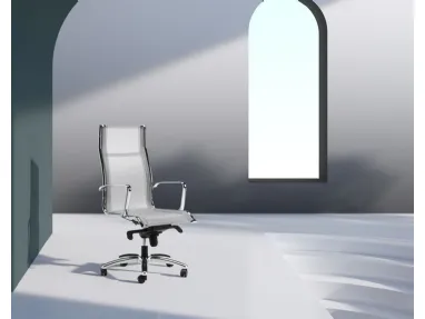 Poltrona direzionale Skynet di Elleci Office