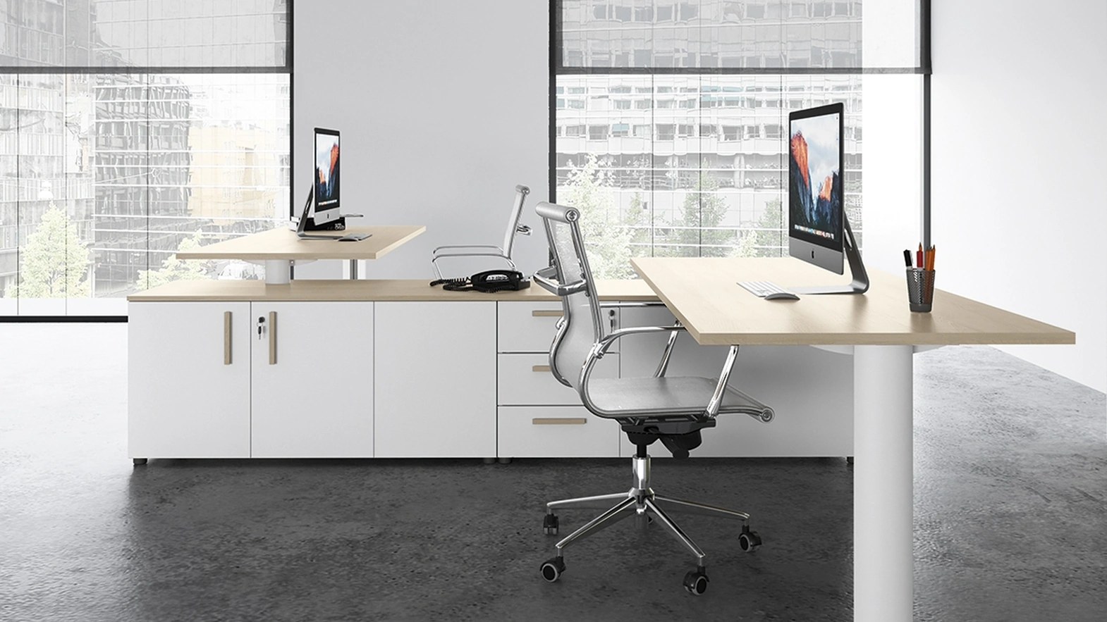 Scrivania Operativa Teko Classic di Colombini Office