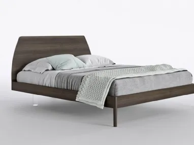 Letto moderno in legno Vico di Mab scontato Outlet